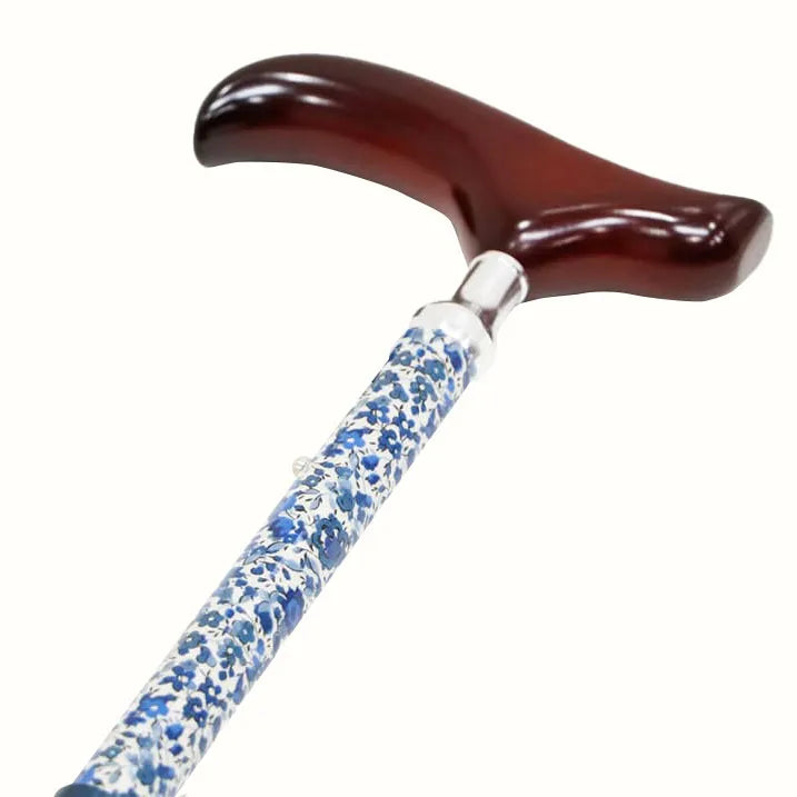 【伸縮&折りたたみ・総柄】SLTステッキ リバティプリント スリムネック Emma and Georgina