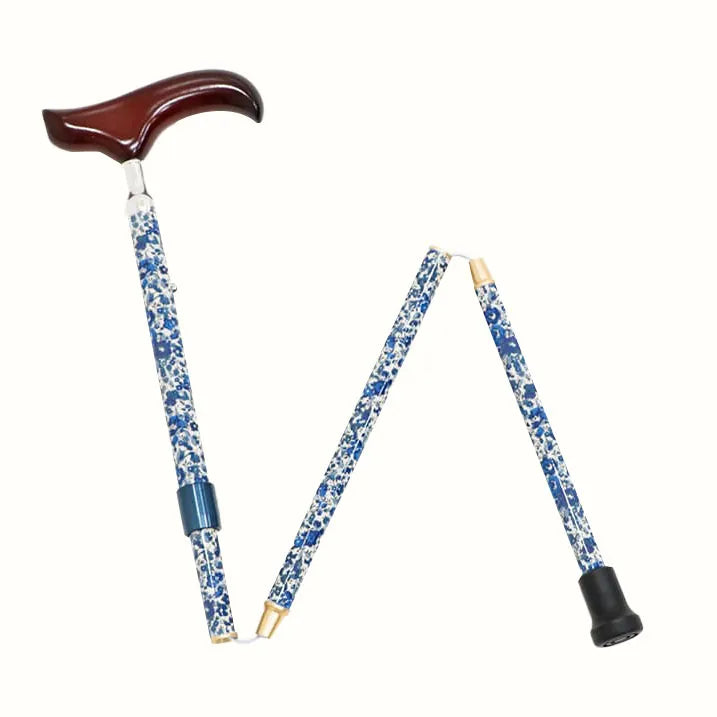 【伸縮&折りたたみ・総柄】SLTステッキ リバティプリント スリムネック Emma and Georgina