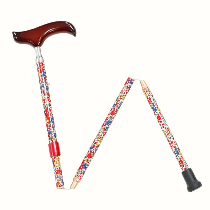 【伸縮&折りたたみ・総柄】SLTステッキ リバティプリント スリムネック Emma and Georgina