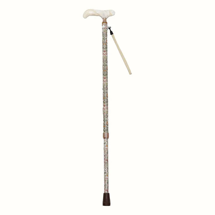 【伸縮・総柄】リバティプリント 伸縮ステッキ エレガント