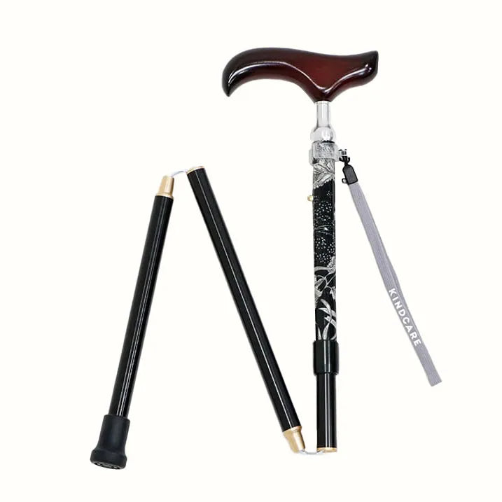 【伸縮&折りたたみ・上柄】SLTステッキ プリント×カラー スリムネック Swim Dunclare