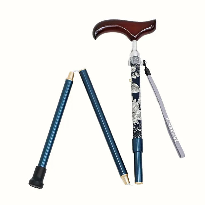 【伸縮&折りたたみ・上柄】SLTステッキ プリント×カラー スリムネック Swim Dunclare