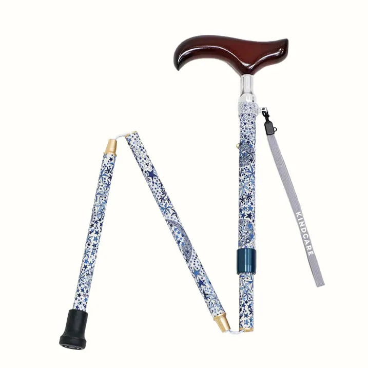 【伸縮&折りたたみ・総柄】SLTステッキ リバティプリント スリムネック Adelajda