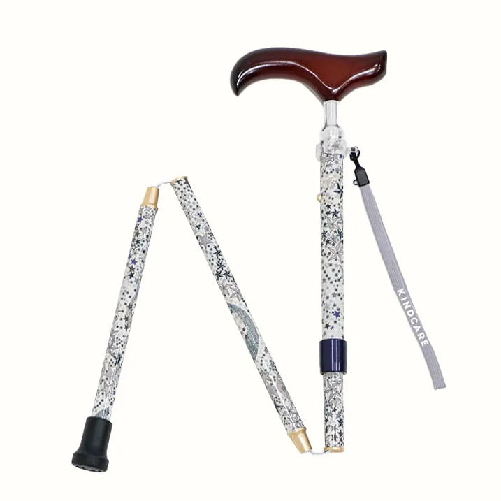 【伸縮&折りたたみ・総柄】SLTステッキ リバティプリント スリムネック Adelajda