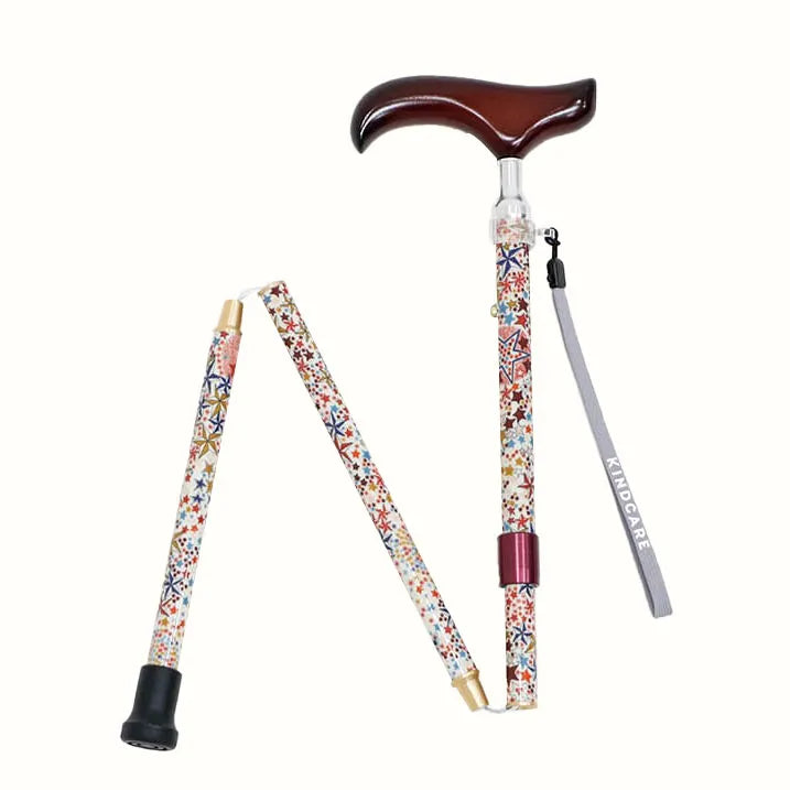 【伸縮&折りたたみ・総柄】SLTステッキ リバティプリント スリムネック Adelajda