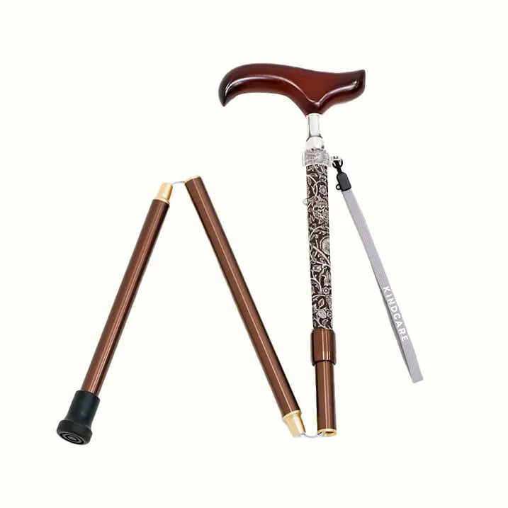 【伸縮&折りたたみ・上柄】SLTステッキリバティプリント ×カラー スリムネック Lodden Wood