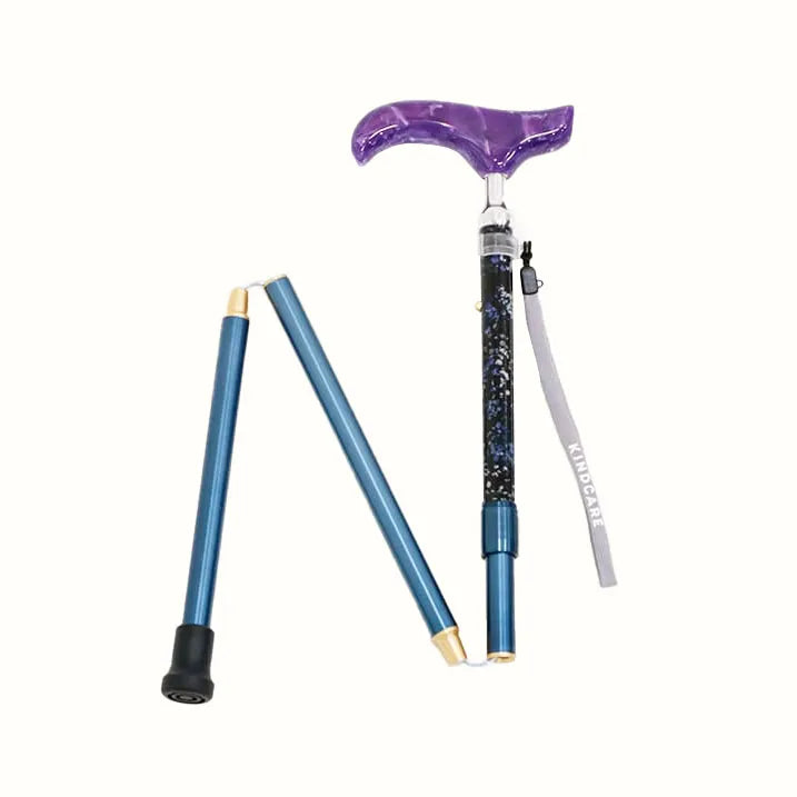 【伸縮&折りたたみ・上柄】SLTステッキリバティプリント ×カラー スリムネック Reflections