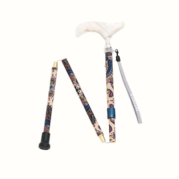 【伸縮&折りたたみ・総柄】SLTステッキ リバティプリント スリムネック Kingsland
