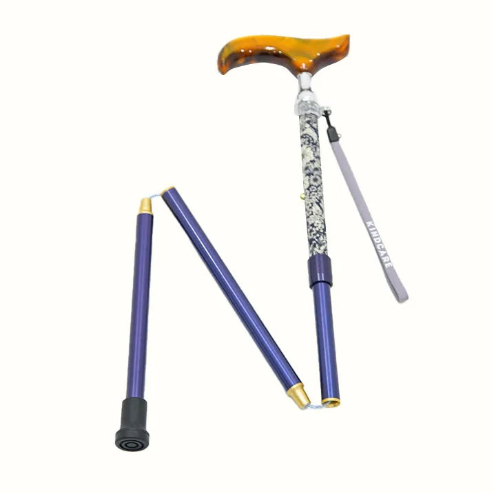 【伸縮&折りたたみ・上柄】SLTステッキ リバティプリント×カラー スリムネック Patrick Gordon