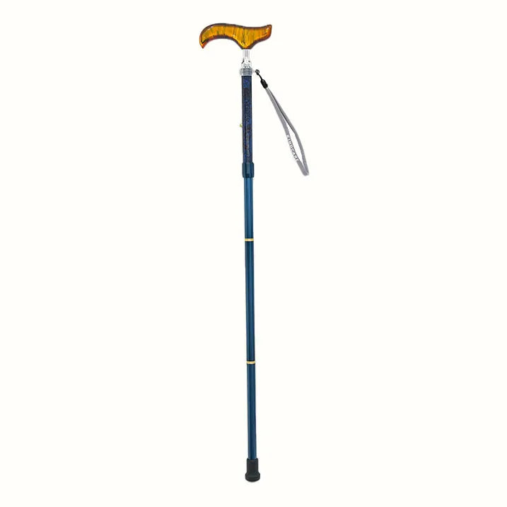 【伸縮&折りたたみ・上柄】SLTステッキ リバティプリント×カラー スリムネック Patrick Gordon