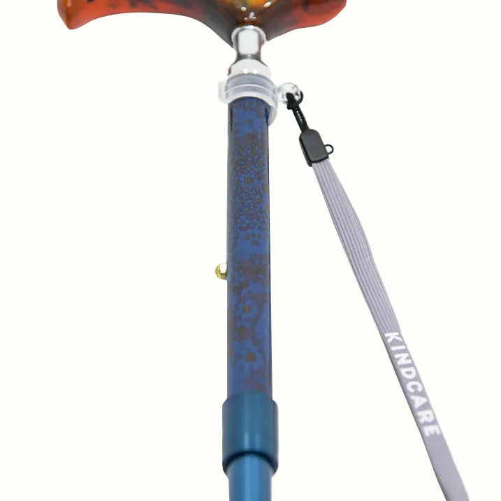 【伸縮&折りたたみ・上柄】SLTステッキ リバティプリント×カラー スリムネック Patrick Gordon