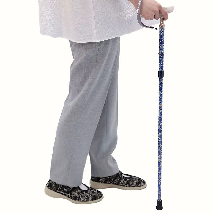 【伸縮&折りたたみ・総柄】SLTステッキ リバティプリント スリムネック Nectar