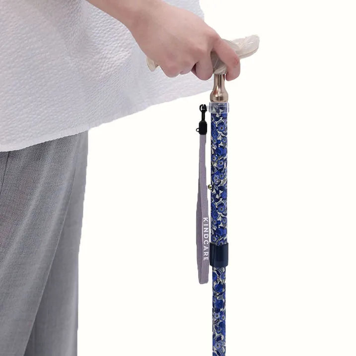 【伸縮&折りたたみ・総柄】SLTステッキ リバティプリント スリムネック Nectar