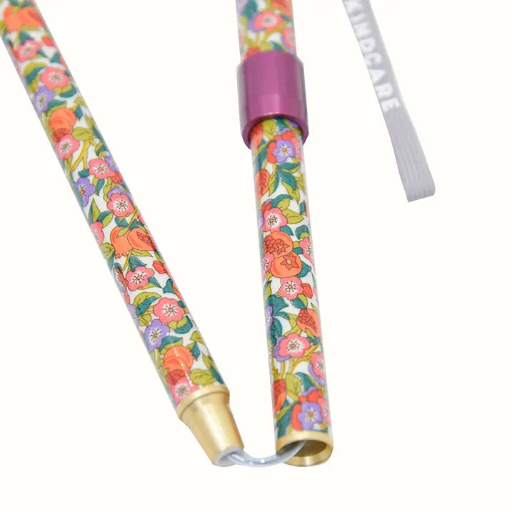 【伸縮&折りたたみ・総柄】SLTステッキ リバティプリント スリムネック Nectar