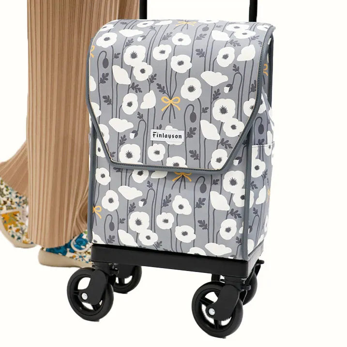 【開口部がフラップ仕様でアイテムの出し入れがスムーズ】Finlayson フラップ 横押しカートTOIVE