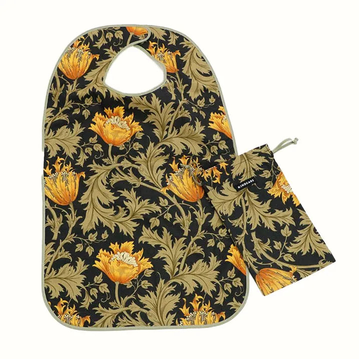 Anemone pattern apron