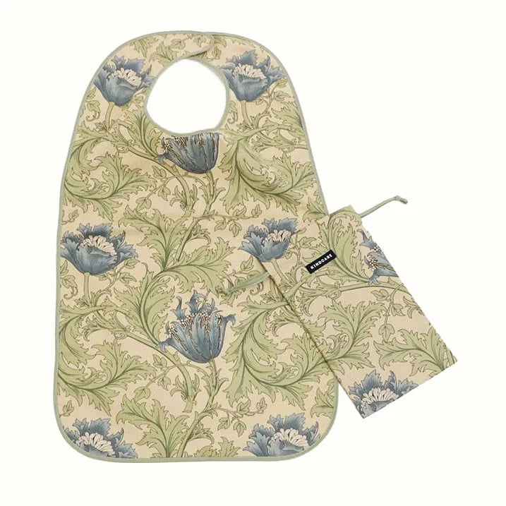 Anemone pattern apron