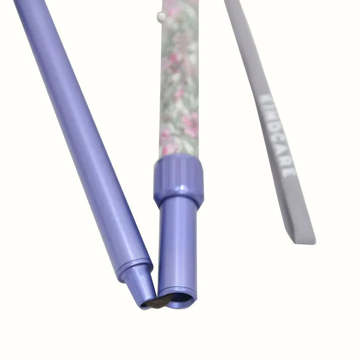 【伸縮&折りたたみ・上柄】LIBERTY×カラー 折畳ステッキ Primrose peak