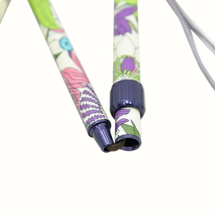 【伸縮&折りたたみ・総柄】LIBERTY 折畳ステッキ Emerald Garden