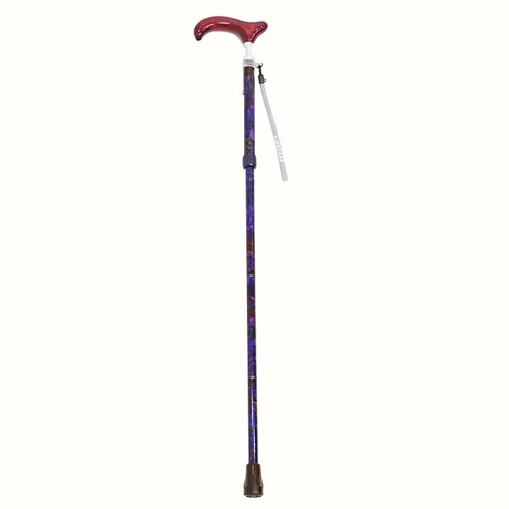 【伸縮・総柄】BATIK 折りたたみステッキ