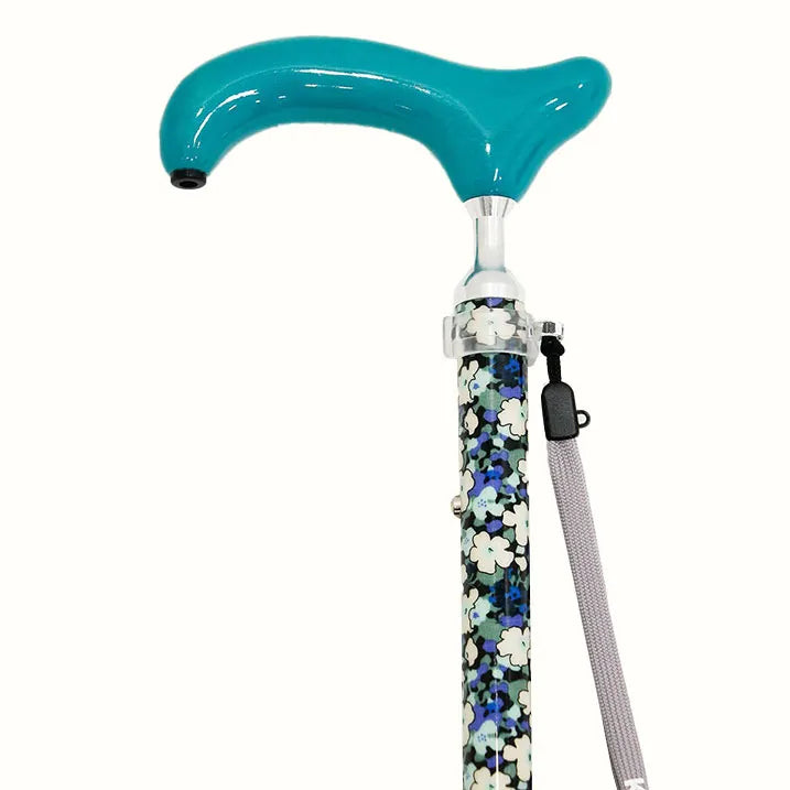 【伸縮&折りたたみ・総柄】LIBERTY 折畳ステッキ KATIE’S
