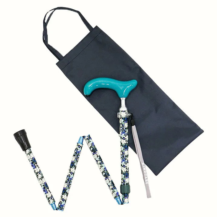 【伸縮&折りたたみ・総柄】LIBERTY 折畳ステッキ KATIE’S