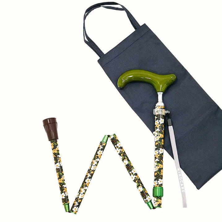 【伸縮&折りたたみ・総柄】LIBERTY 折畳ステッキ KATIE’S