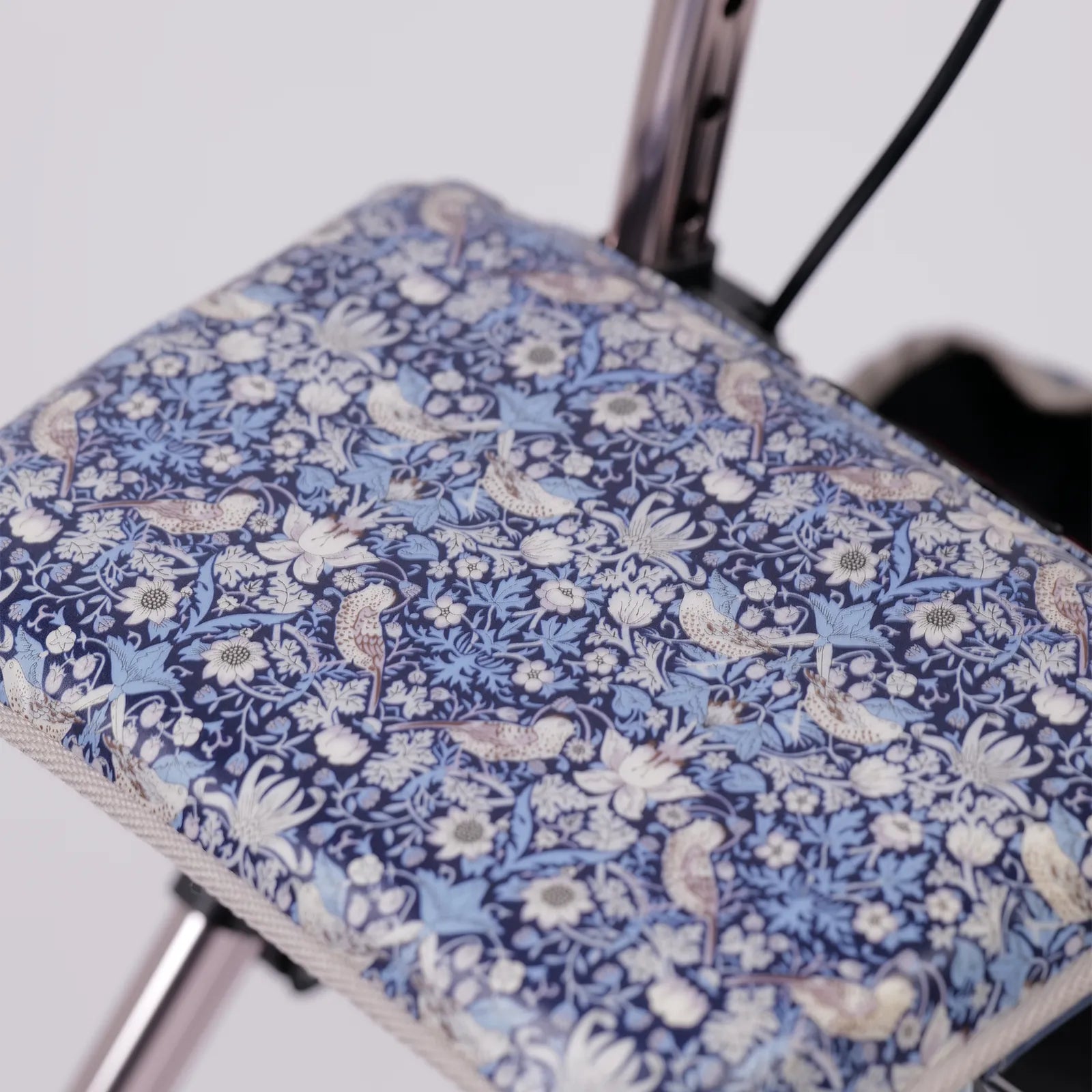 Lightweight, foldable, and compact silver cart: The lightweight K-Walker II W Liberty Print (Black)