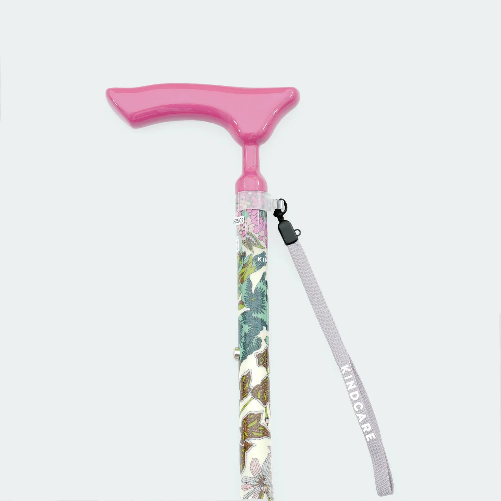 【超軽量の160g・伸縮・上柄】カーボン伸縮ステッキ リバティプリント Edna