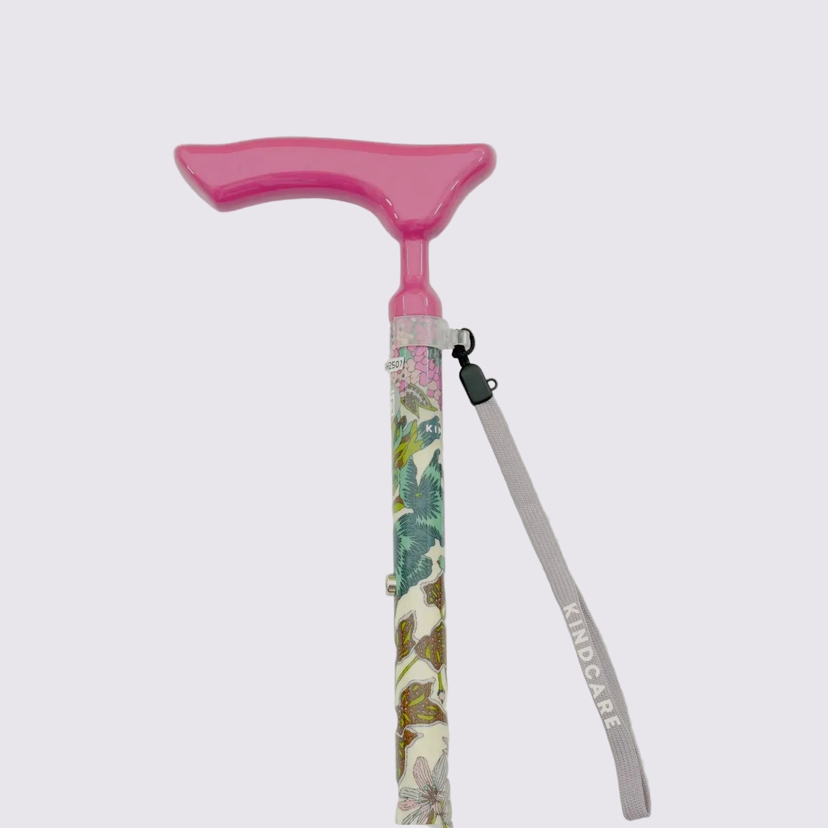 [Ultra-lightweight 160g, Telescopic, Upper Handle] Carbon Fiber Telescopic Walking Stick, Liberty Print, Edna