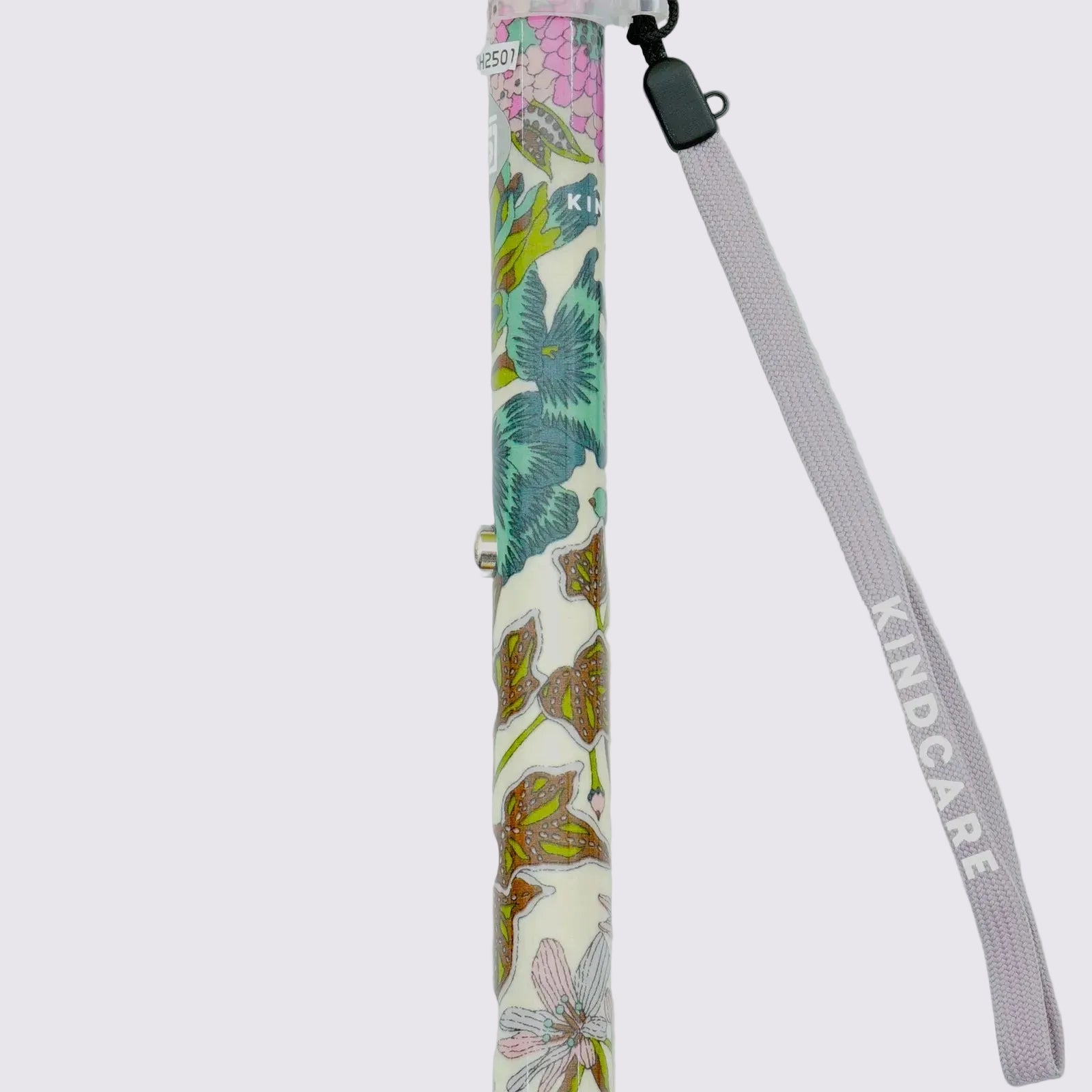 [Ultra-lightweight 160g, Telescopic, Upper Handle] Carbon Fiber Telescopic Walking Stick, Liberty Print, Edna