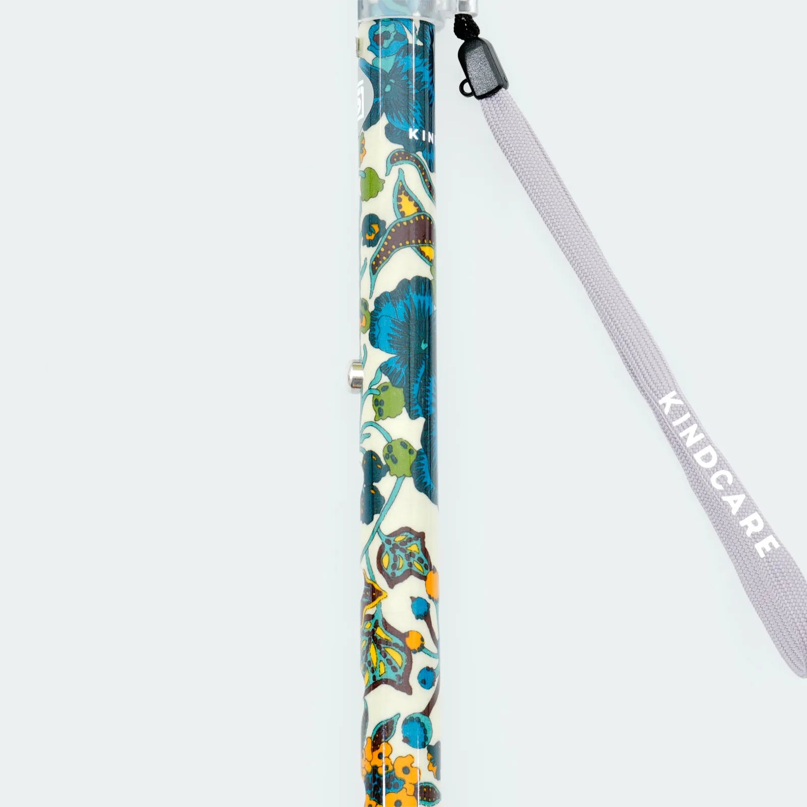 【超軽量の160g・伸縮・上柄】カーボン伸縮ステッキ リバティプリント Edna