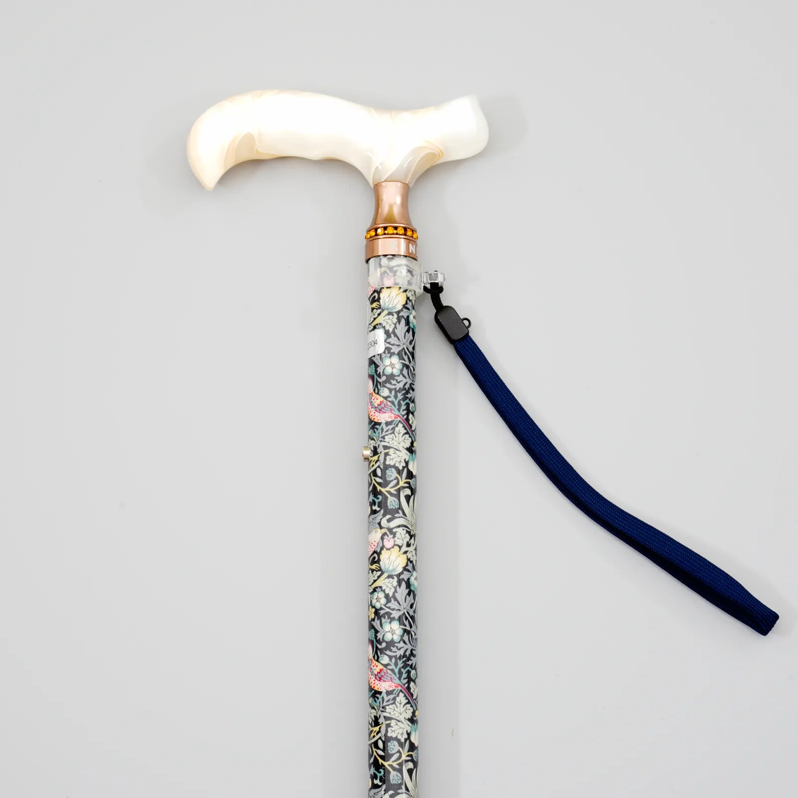 【伸縮・総柄】リバティプリント 伸縮ステッキ エレガント
