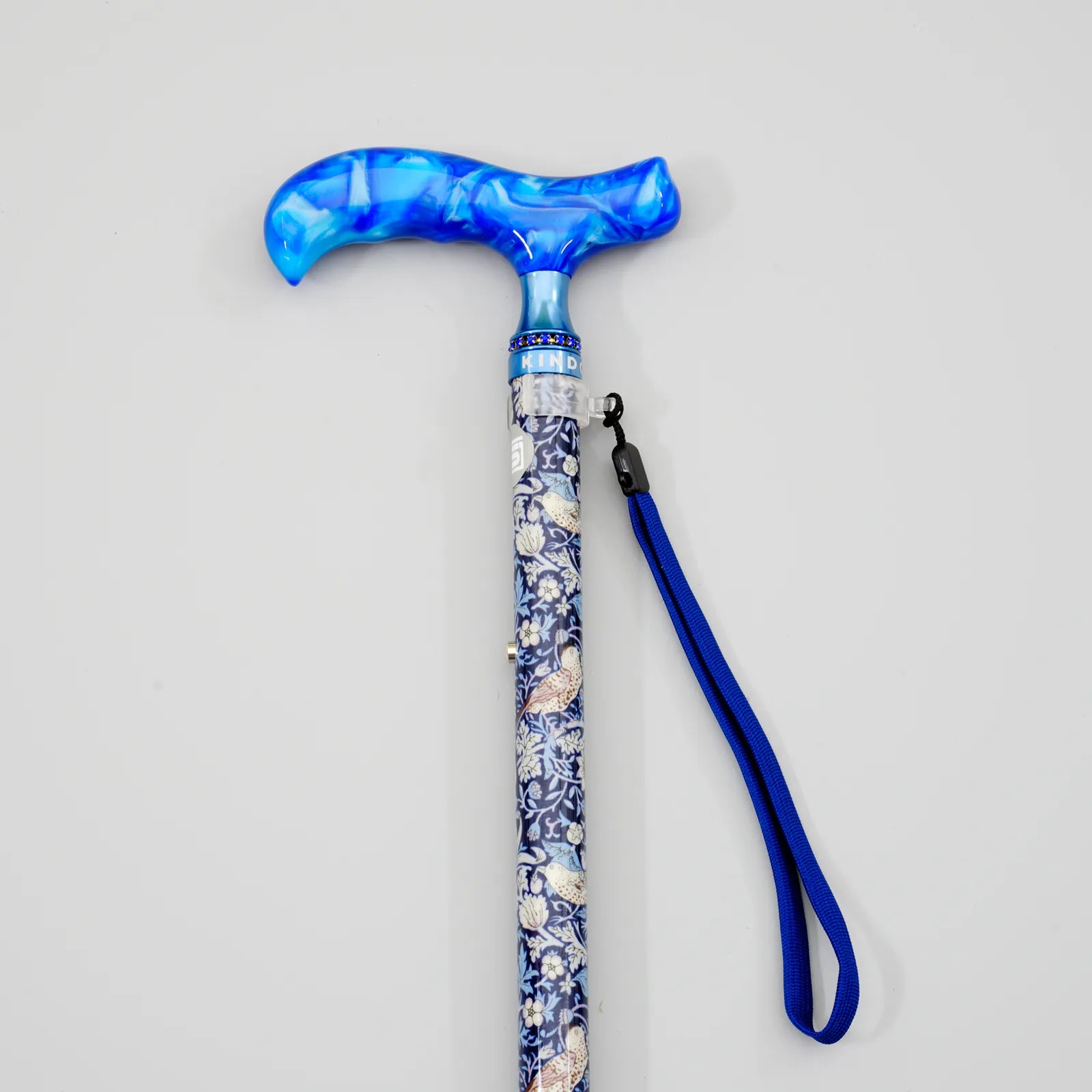 【伸縮・総柄】リバティプリント 伸縮ステッキ エレガント