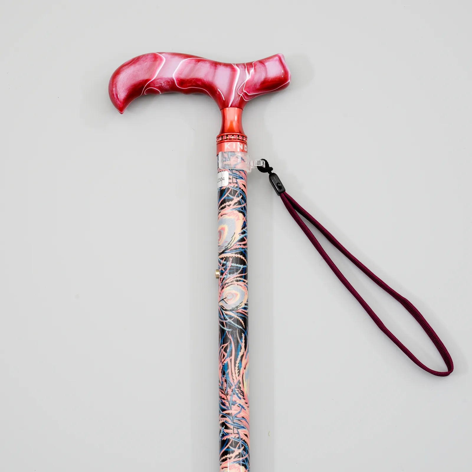 【伸縮・総柄】リバティプリント 伸縮ステッキ エレガント