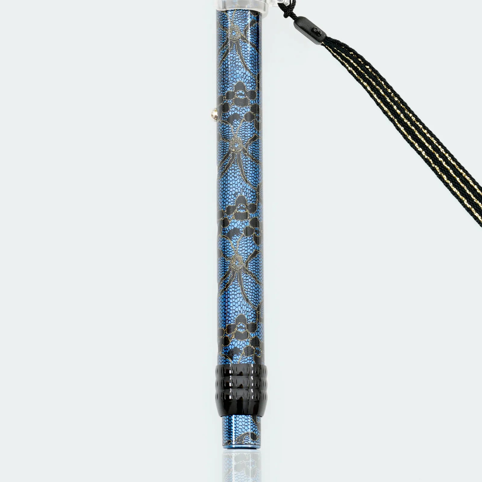 【伸縮＆折りたたみ・レース】エレガントステッキ レース花柄