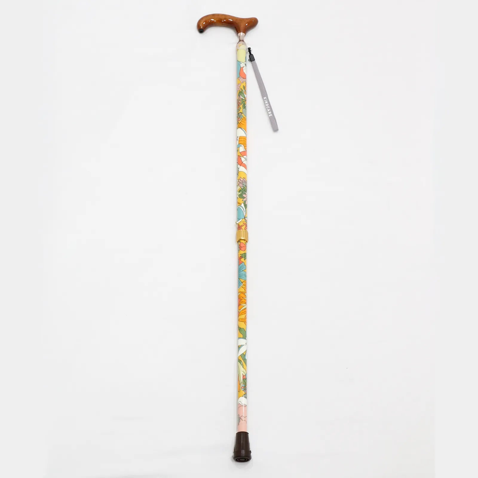 [Stretchable/All-over Pattern] Liberty Stretchable Color Handle Walking Stick
