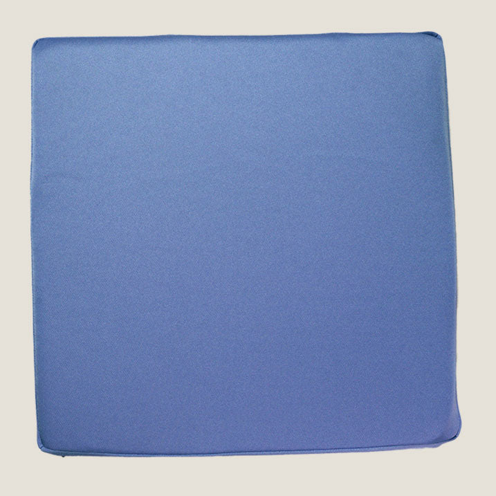 Washable low-resilience square seat cushion (with anti-slip)