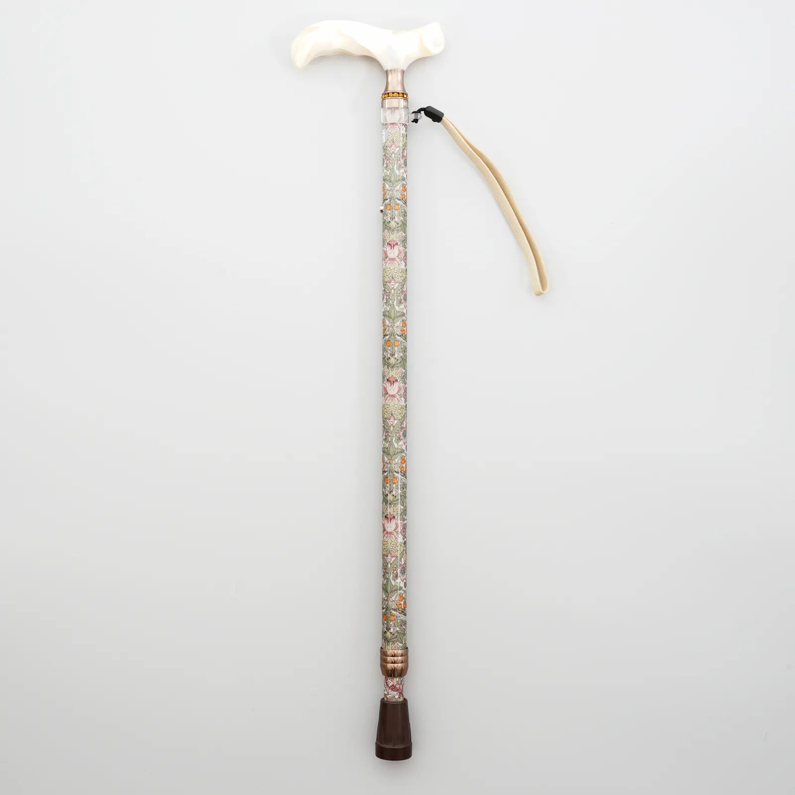 【伸縮・総柄】リバティプリント 伸縮ステッキ エレガント