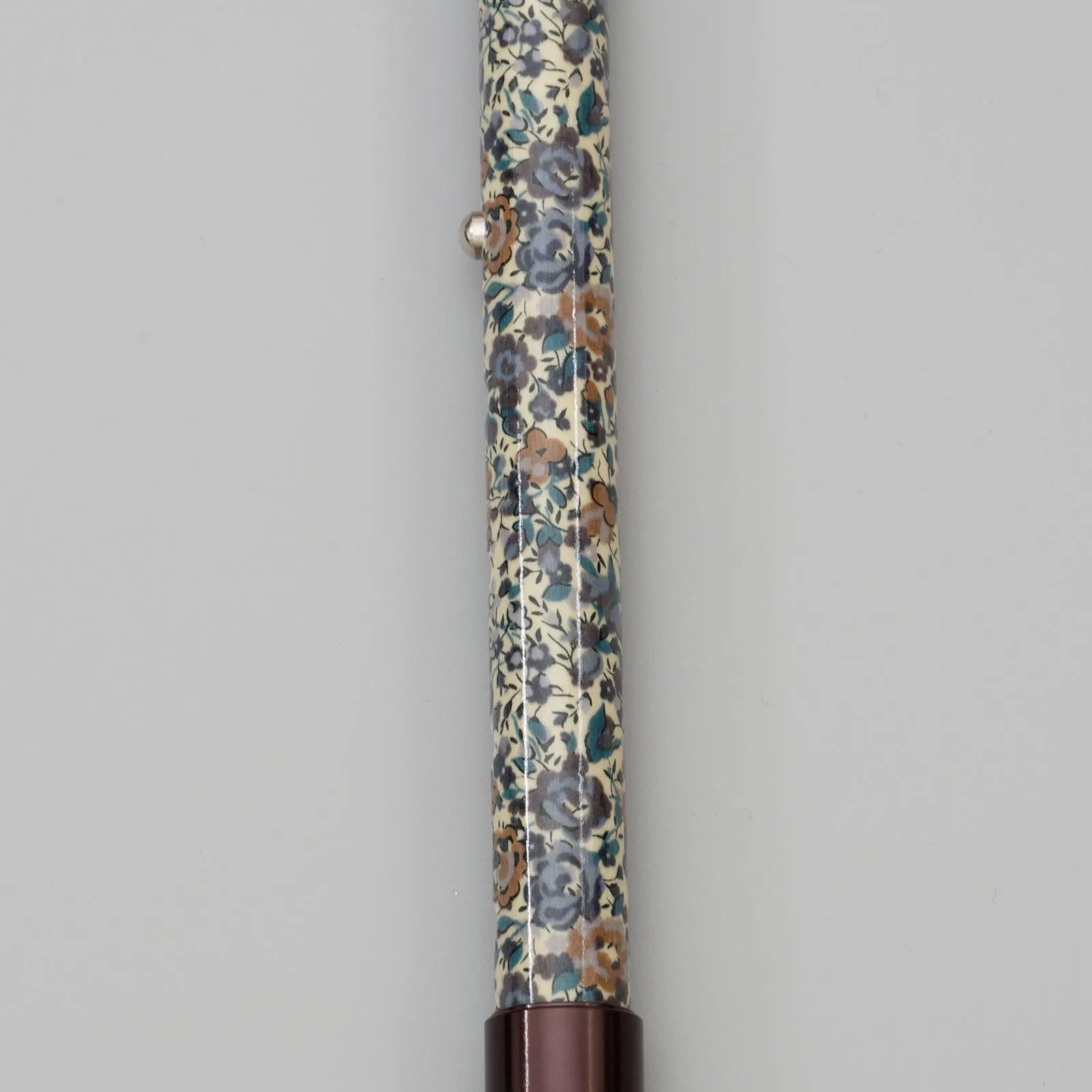 [Extendable &amp; Foldable, Top Handle] SLT Walking Stick, Liberty Print, Color, Slim Neck, Gloria Flowers