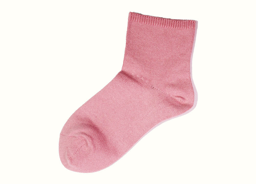 Loose-fitting socks, short length, cotton blend