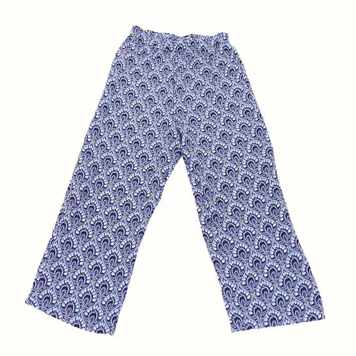 Art Nouveau Print Pants