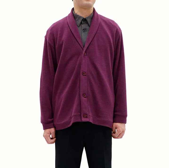 Shawl collar cardigan