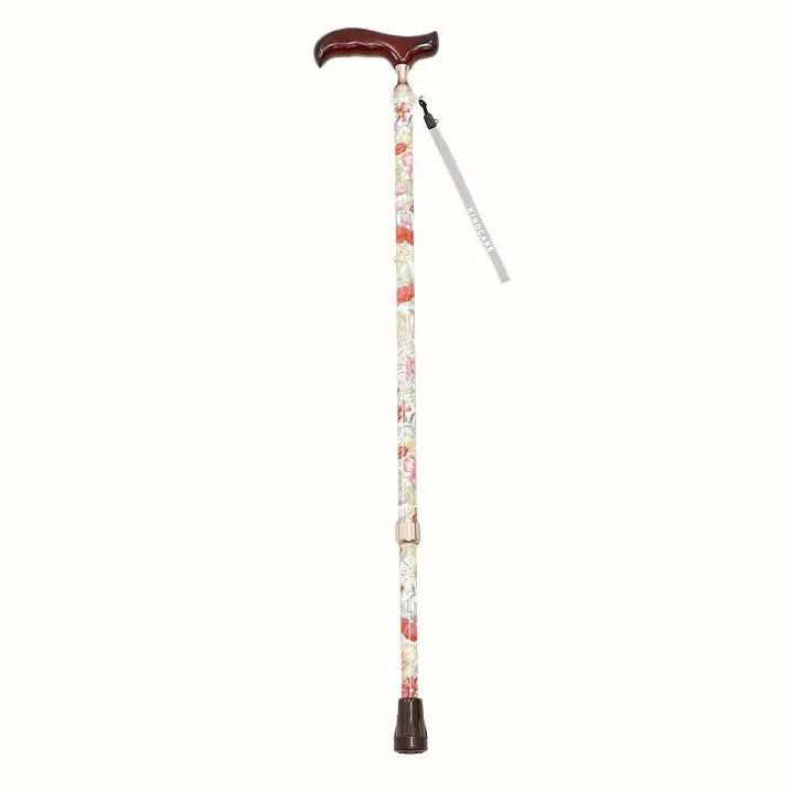 Stylish Vintage Floral Telescopic Walking Stick