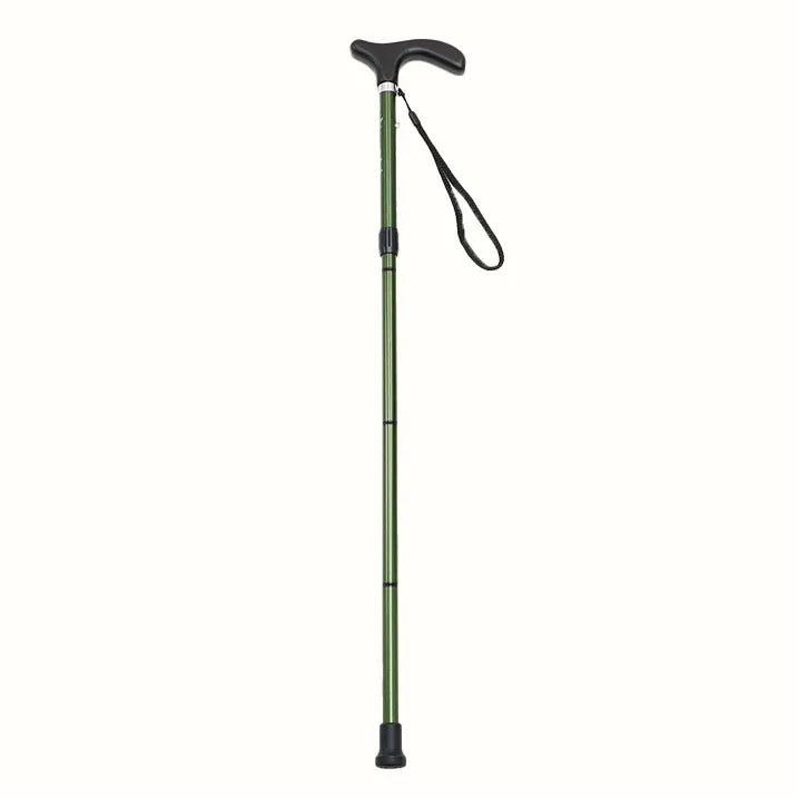 Style walking stick, extendable, foldable, lightweight