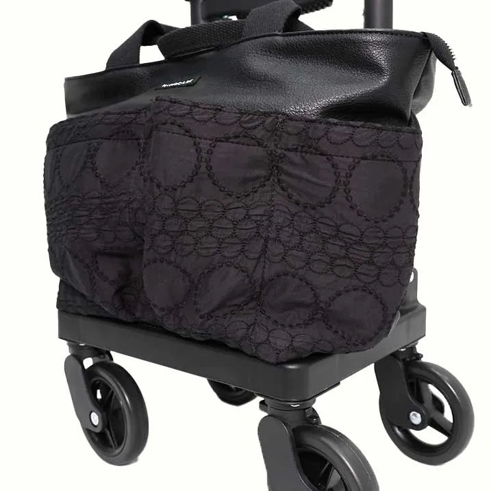 ドットエンブロイダリー トート　横押カート