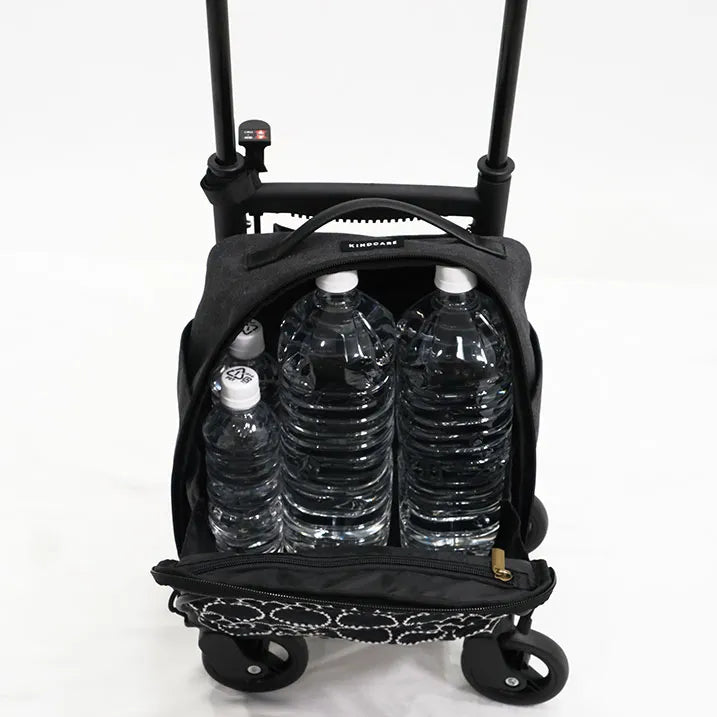 【多機能ポケット】ドットエンブロイダリー ミニスクエア　横押カート