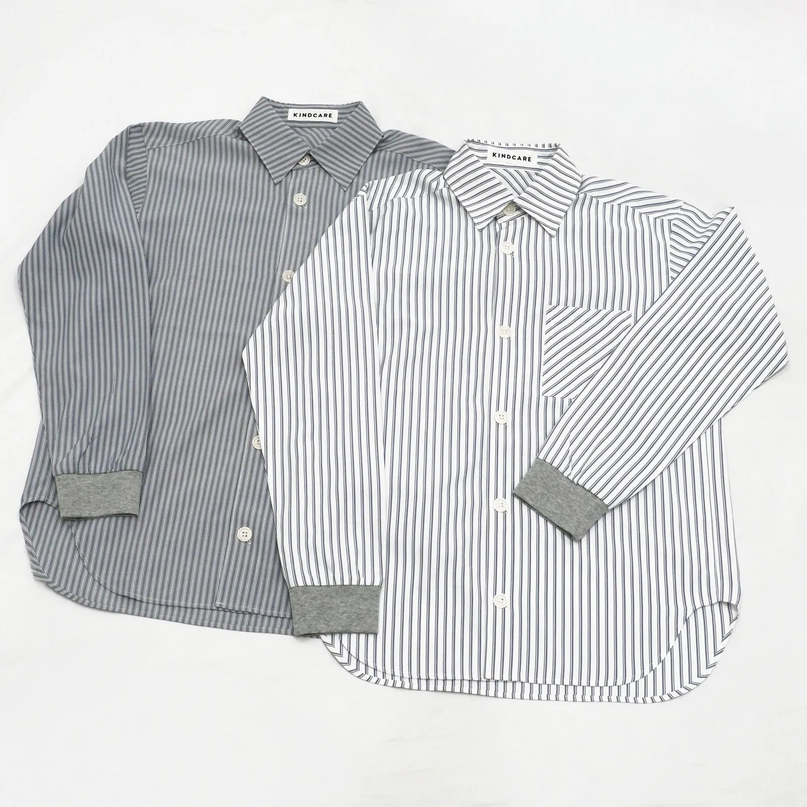 【接触冷感・UV機能】クラシックストライプシャツ