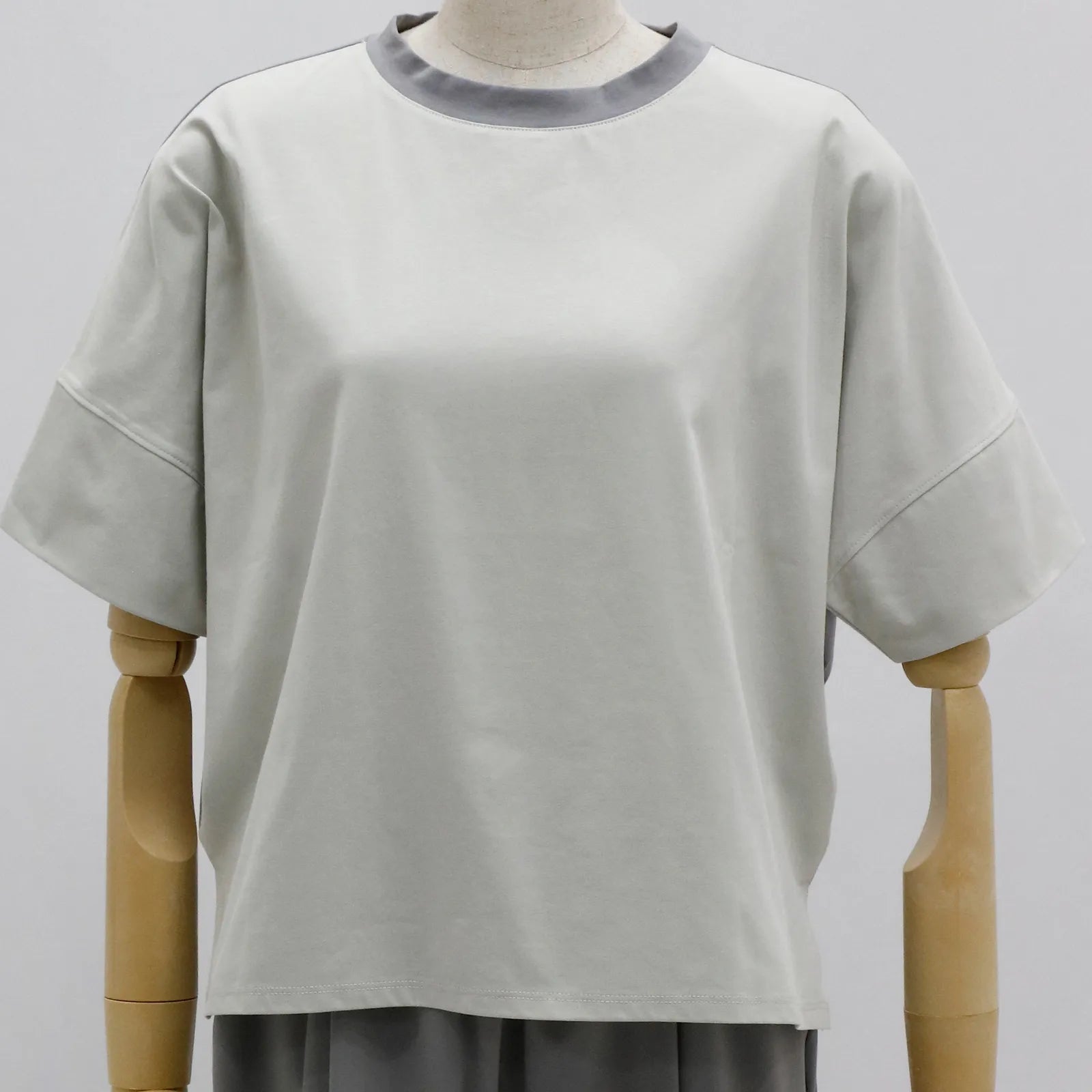 【UVカット機能・接触冷感】カラーブロッキングドルマンTシャツ