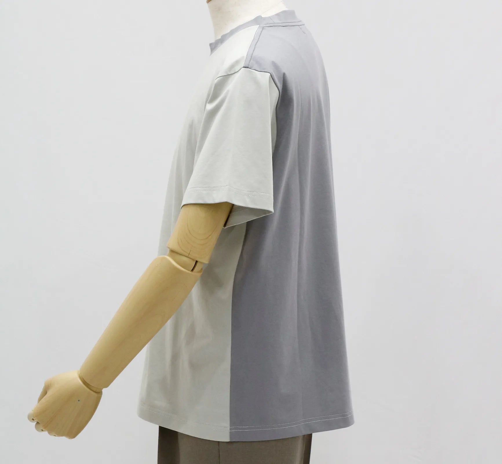 【UVカット機能・接触冷感】カラーブロッキングTシャツ